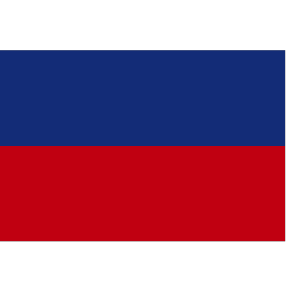 Flag Of Haiti Without Coat Of Arms PNG Clip art