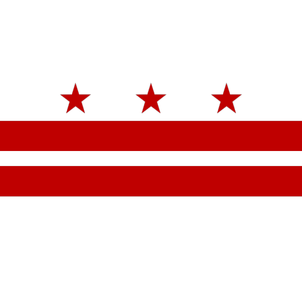 Flag Of The District Of Columbia PNG images