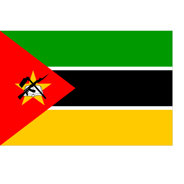 Flag Of Mozambique PNG Clip art
