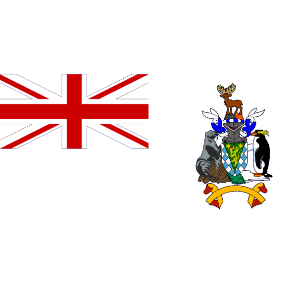 Flag Of South Georgia And South Sandwich Islands PNG Clip art