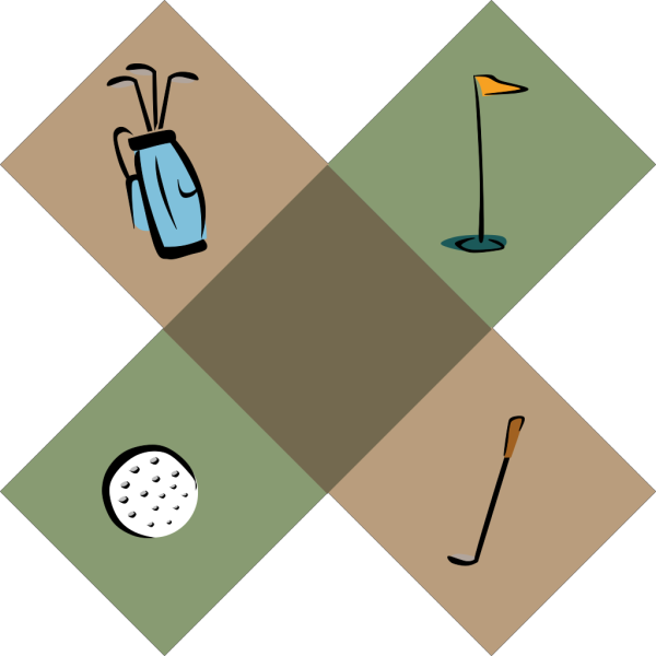 Golf Decoration PNG Clip art