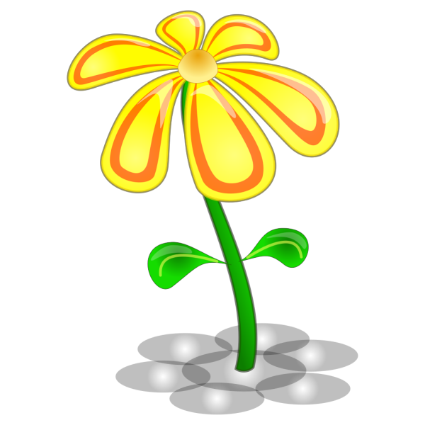 Yellow Sun Flower PNG Clip art