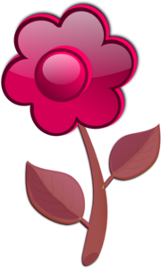 Purple Pink Flower PNG Clip art