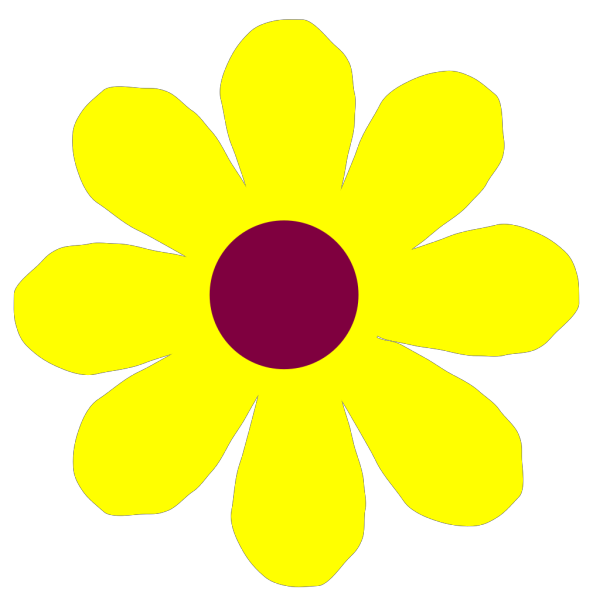 Yellow Flower PNG Clip art