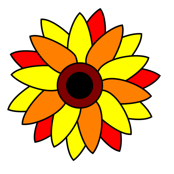 Sunflower Tatto PNG Clip art