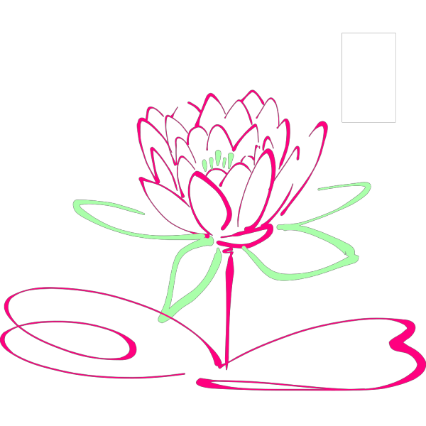 Pink Lotus PNG Clip art