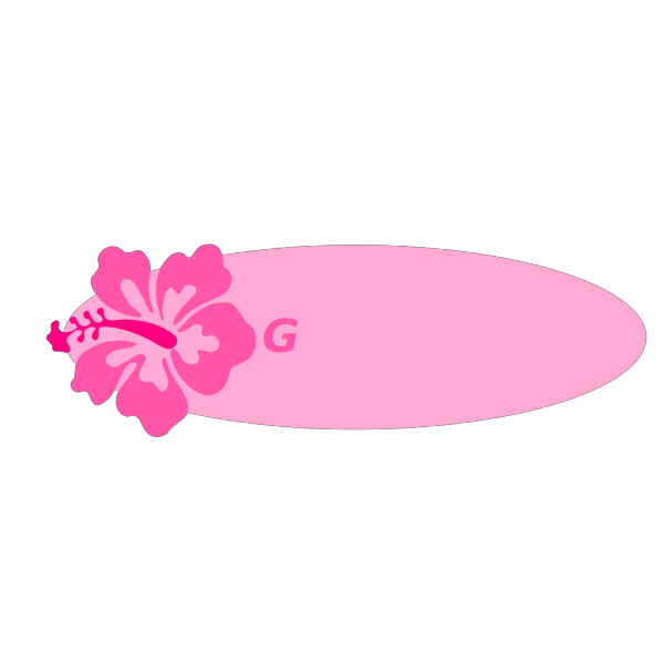 Pink Hibiscus Flower Goin Coastal PNG Clip art