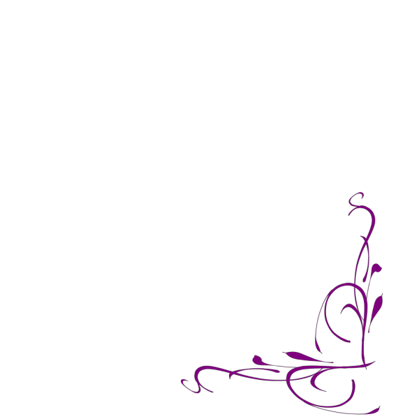 Floral Swirly PNG Clip art