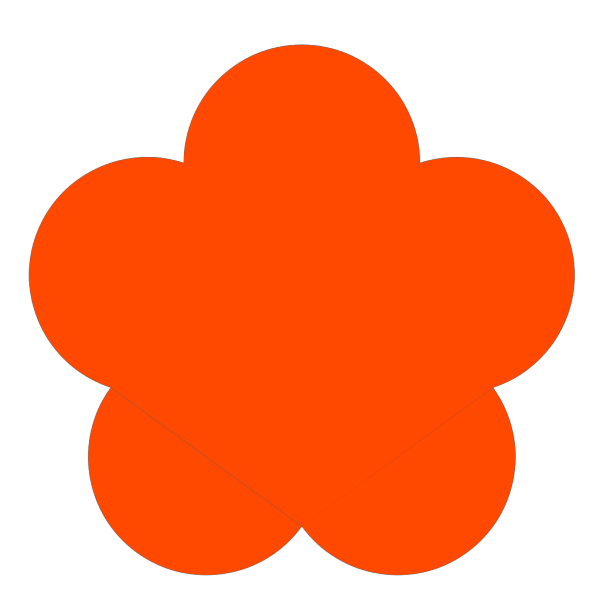 Orange Yellow Flower PNG Clip art