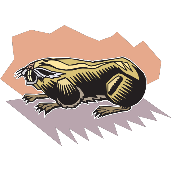 Stylized Mole PNG images