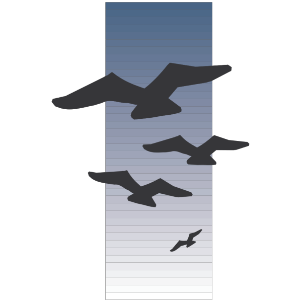 Birds Flying In The Distance PNG Clip art