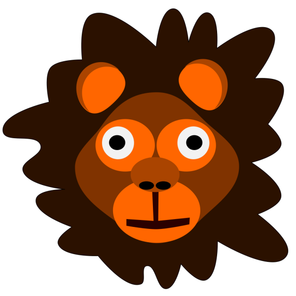 Lion Head PNG Clip art