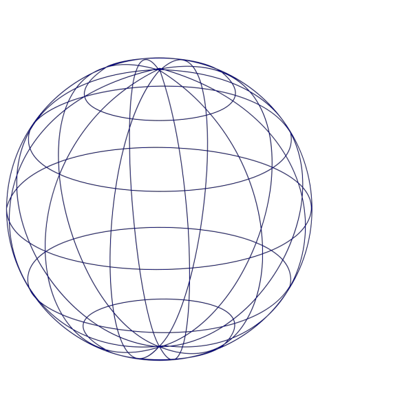 Blue Sphere PNG Clip art