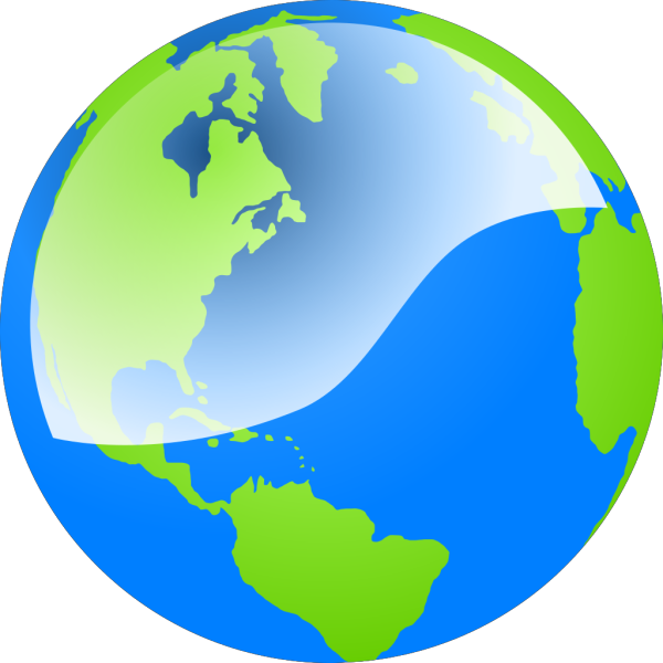 Earth Globe Oceania PNG Clip art