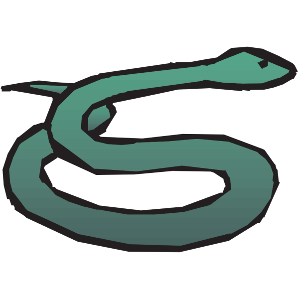 Simple Snake Art PNG Clip art