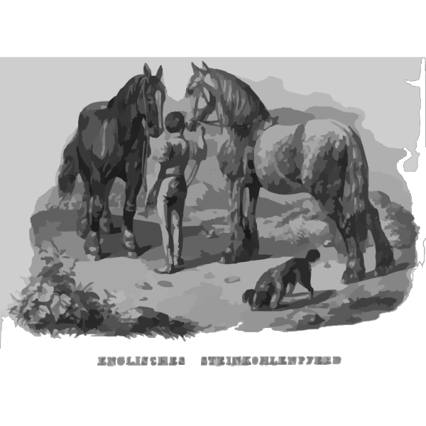 English Steinkohle Horse PNG images