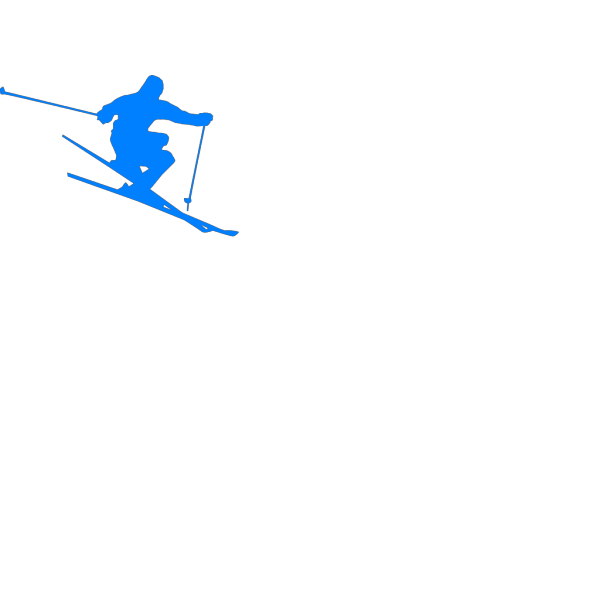 Ski-blue PNG Clip art