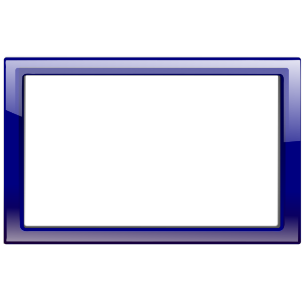 Blue Frame PNG Clip art