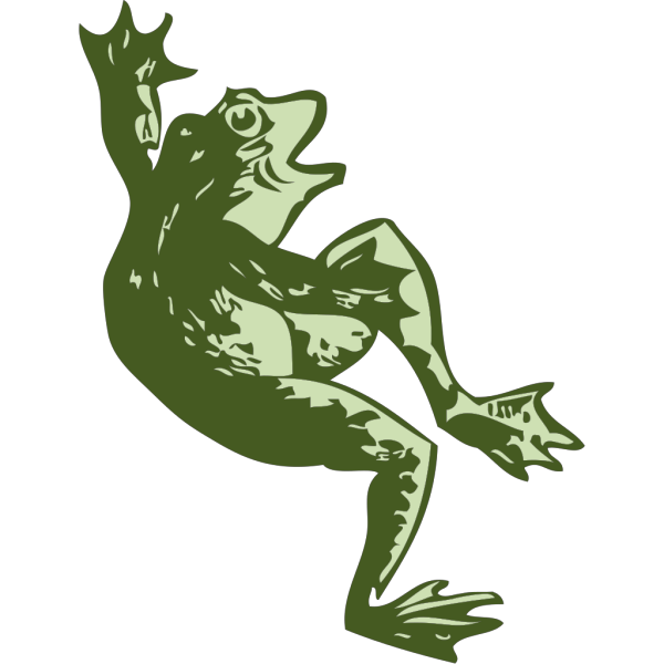 Dancing Frog PNG Clip art