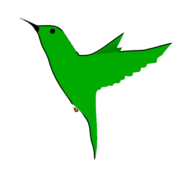 Green Hummingbird PNG Clip art