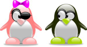 Tux Penguins PNG Clip art