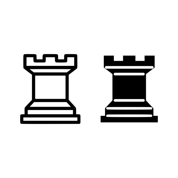 Chess Piece Rook PNG Clip art