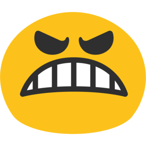 Angry Emoji Transparent Background PNG Clip art