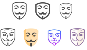 Anonymous Mask PNG Transparent Background PNG Clip art