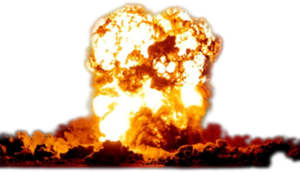 Atomic Explosion PNG HD Clip art