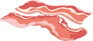 Bacon Transparent Background PNG Clip art