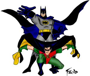 Batman And Robin PNG Image PNG Clip art