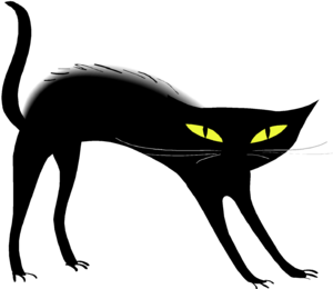 Black Cat PNG Pic PNG Clip art