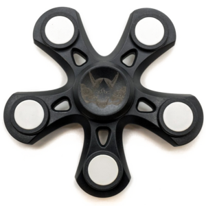 Black Fidget Spinner PNG Transparent Clip art