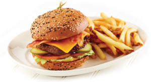 Burger And French Fries PNG PNG Clip art