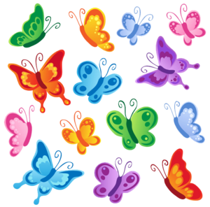Butterflies Vector PNG Clipart PNG Clip art