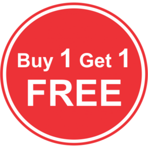 Buy 1 Get 1 Free Background PNG PNG Clip art