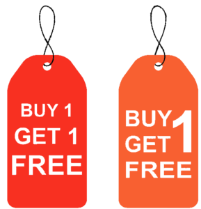 Buy 1 Get 1 Free PNG Free Download PNG Clip art