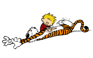Calvin And Hobbes PNG Pic Clip art
