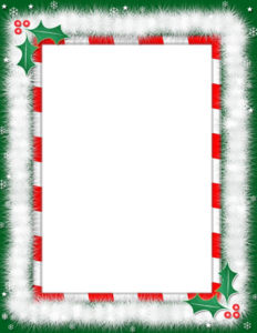 Christmas Border PNG File PNG Clip art