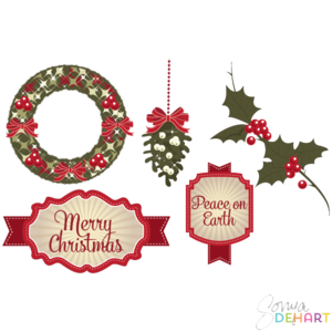 Christmas Elements PNG File PNG Clip art