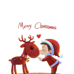 Christmas Reindeer PNG HD PNG Clip art