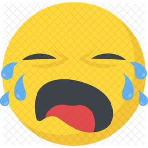Crying Emoji PNG Clipart Background Clip art