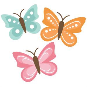 Cute Butterflies PNG Pic PNG Clip art