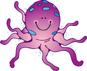 Cute Octopus PNG Clipart PNG Clip art