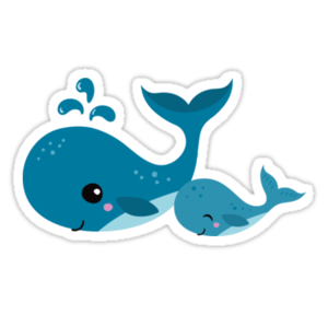 Cute Whale PNG Pic PNG Clip art
