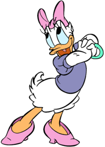 Daisy Duck Transparent PNG Clip art