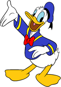 Donald Duck Transparent Background PNG Clip art