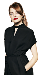 Emma Stone Transparent Background PNG icons