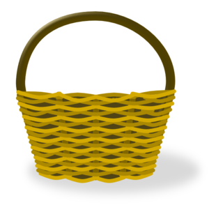 Empty Easter Basket PNG Picture PNG Clip art