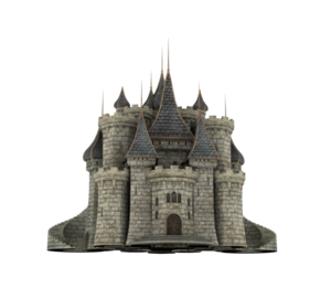 Fantasy Castle PNG HD PNG Clip art